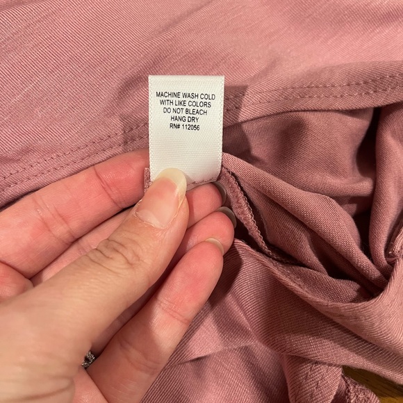 NWT Zenana Dusty Rose Bodysuit - Medium - Picture 9 of 10